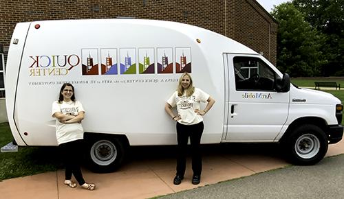 The Quick Center for the Arts ArtMobile will visit some 20 libraries this summer.